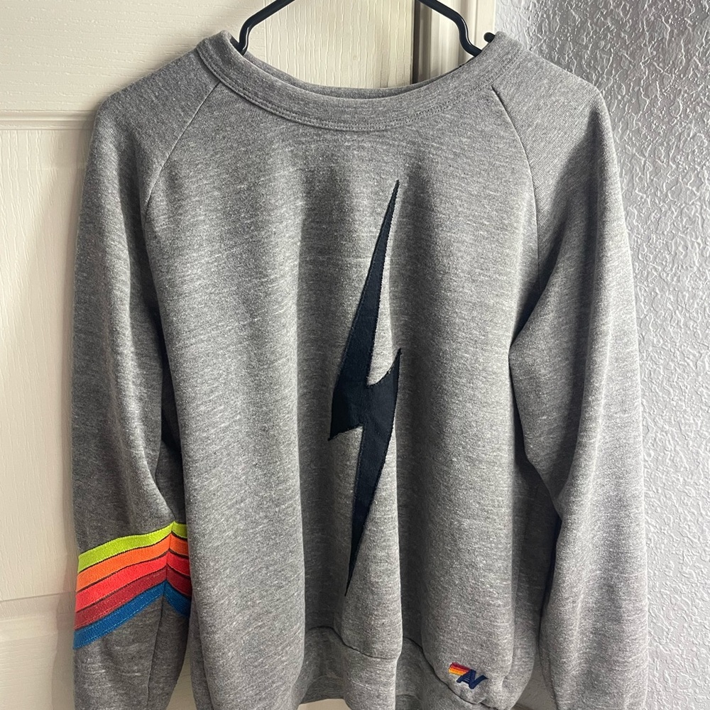 Aviator Nation Gray Crewneck